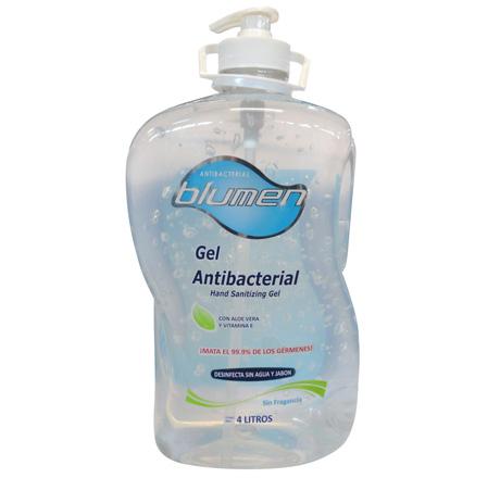 Higiene personal gel antibacterial members gallon